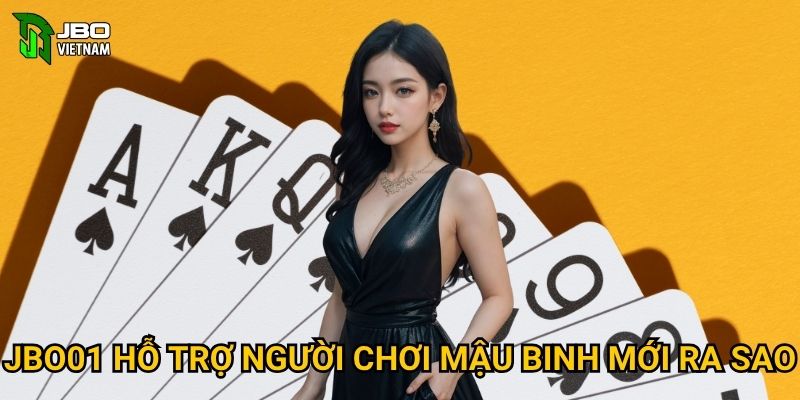 JBO01 hỗ trợ người chơi mậu binh mới ra sao?