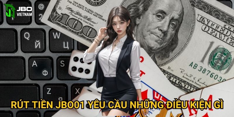 Rút tiền JBO01 yêu cầu những điều kiện gì?