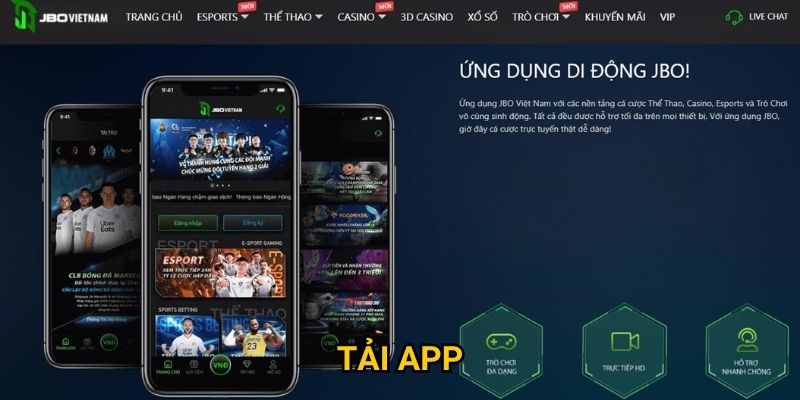 Tải app JBO01 về máy có những ưu điểm gì vượt trội?