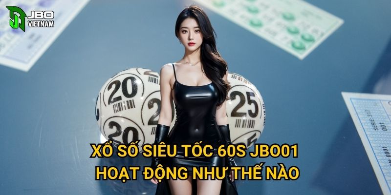 Xổ Số Siêu Tốc 60s JBO01 hoạt động như thế nào?